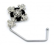 Bag Hanger - Rhinestone Cross Charm - BH-GH1013BK